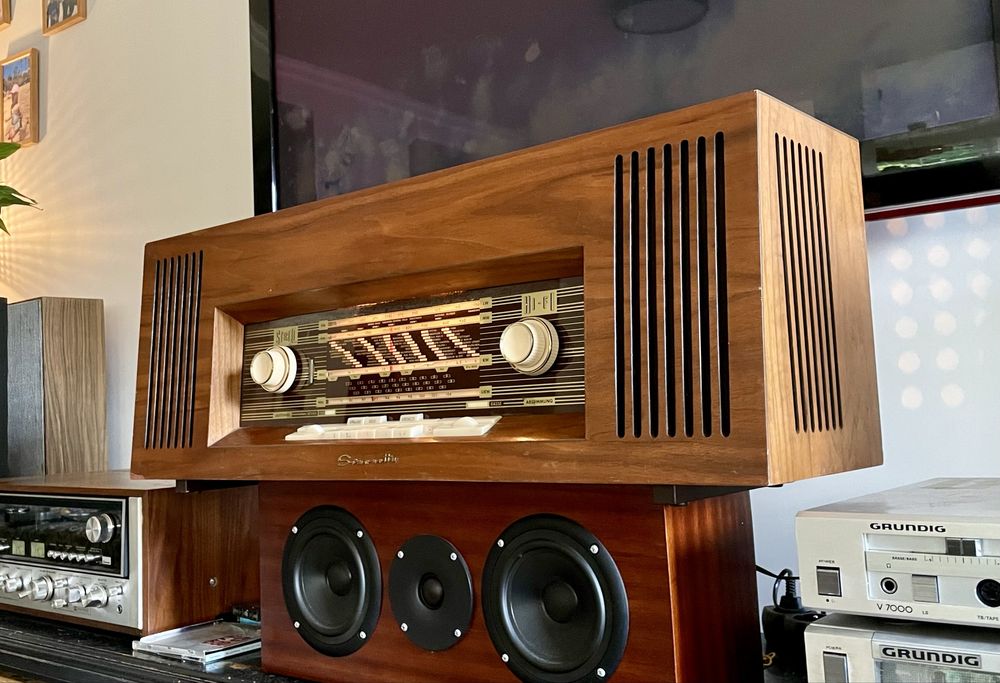 Simonetta-Multiplex-Stereo piekna lampa 1964r GWARANCJA serwis