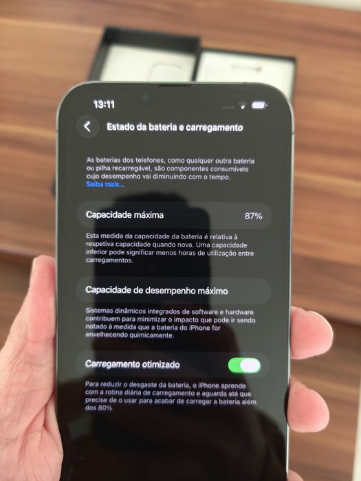 iPhone 13 Pro max azul