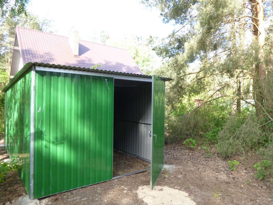 Garaż Blaszany Schowek 3x5 3x6 4x6 Wymiary Producent PROMOCJA