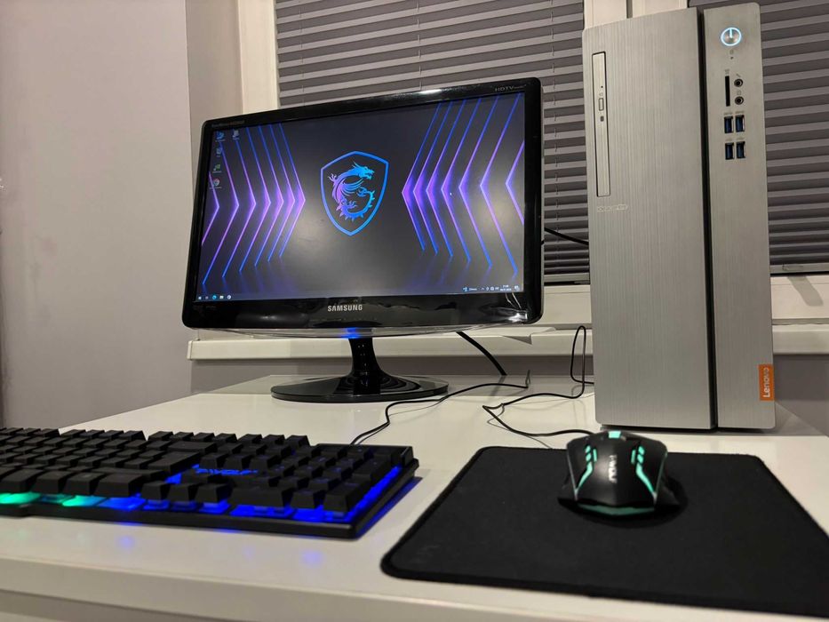 Zestaw Do Gier 4x3.9Ghz/GTX750-2GB/8GB-ddr4/SSD-500Gb/Samsung 22/WiFi