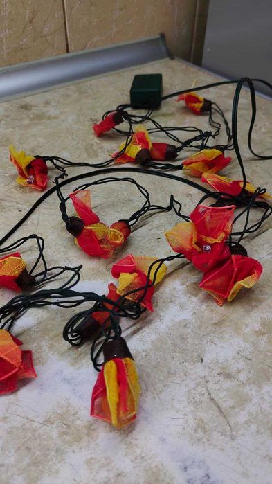 Гирлянда самодельная времен СССР