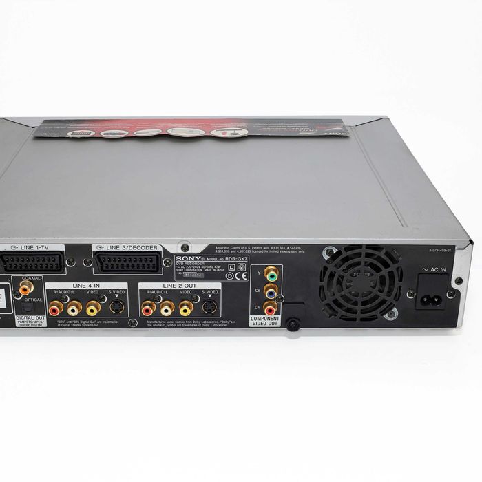 Sony RDR-GX7 DVD Recorder Player +Controlo remoto