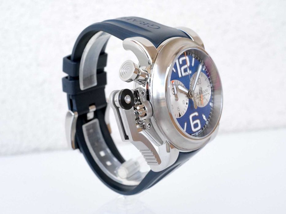 Graham Chronofighter Oversize Blue Dial 46mm