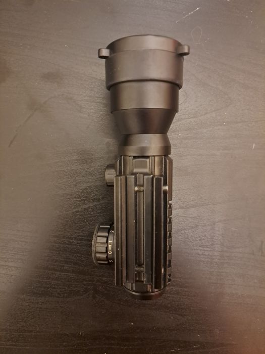 Mira com ampliação airsoft 2x42 Red/Green Dot