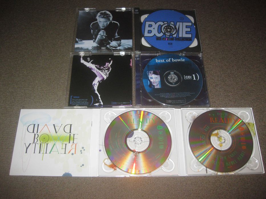 9 CDs do "David Bowie"