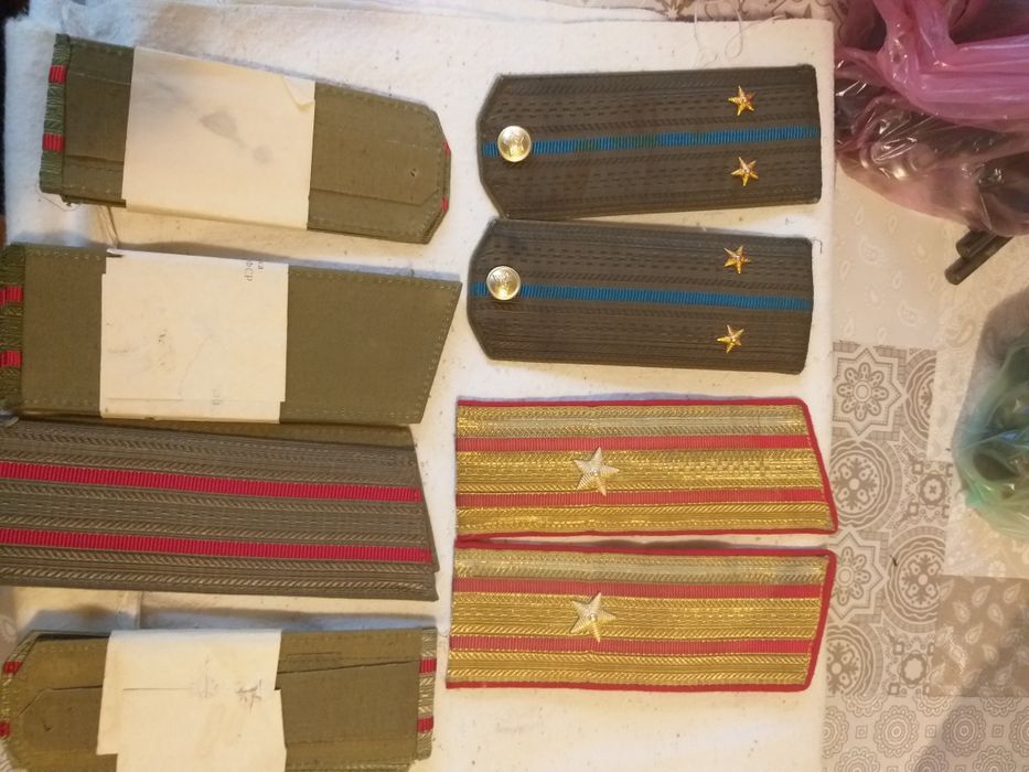 Погони офіцерськи часів СРСР (бу та нові)
