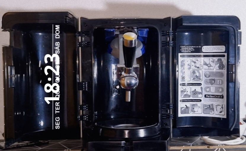 Máquina de cerveja.