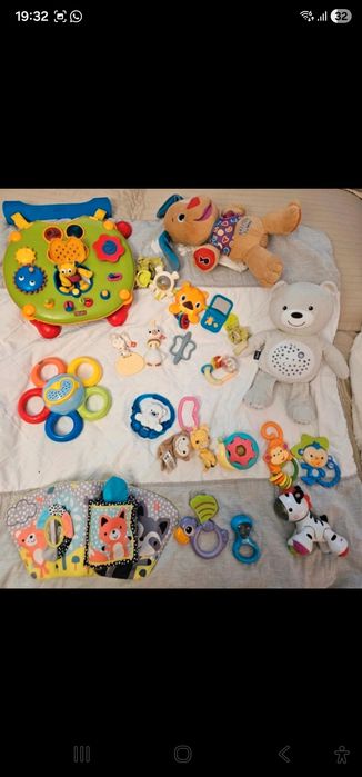 Paka zabawek dla niemowlaka