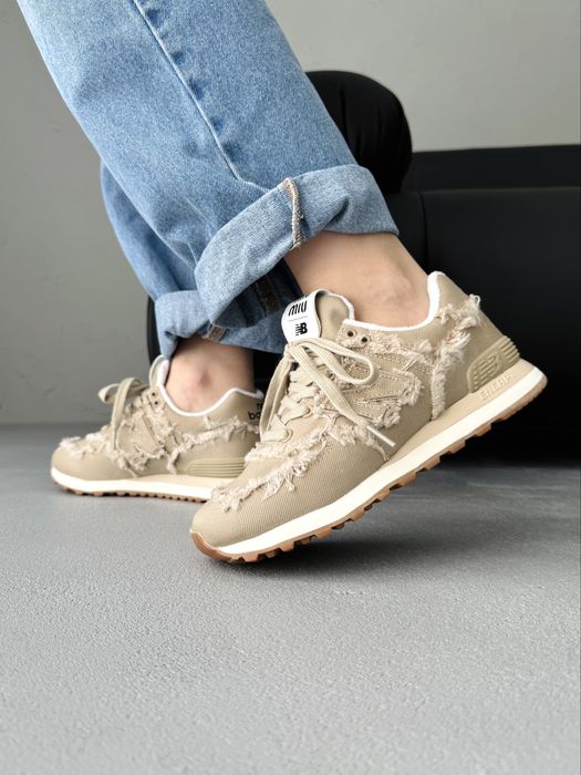Кросівки жіночі New Balance 574 x Beige 36-41. Оплата на пошті.