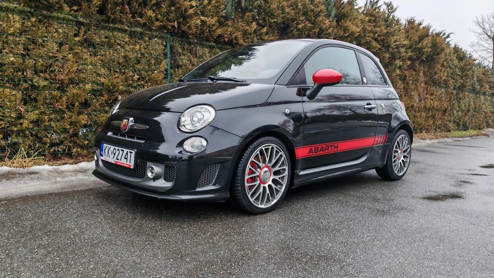 Abarth 595 Xenon, Skóra, Kamera, Android/CarPlay, Bezwypadek...