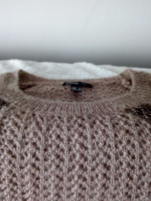 Sweter damski brązowy Mango -M