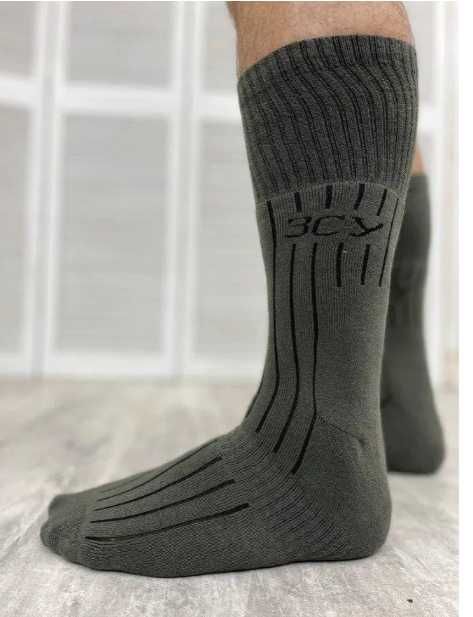 Шкарпетки ЗСУ трекінгові олива,чорні