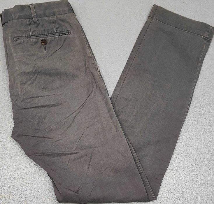 Wr) POLO RALPH LAUREN męskie spodnie materiałowe Roz.31/34