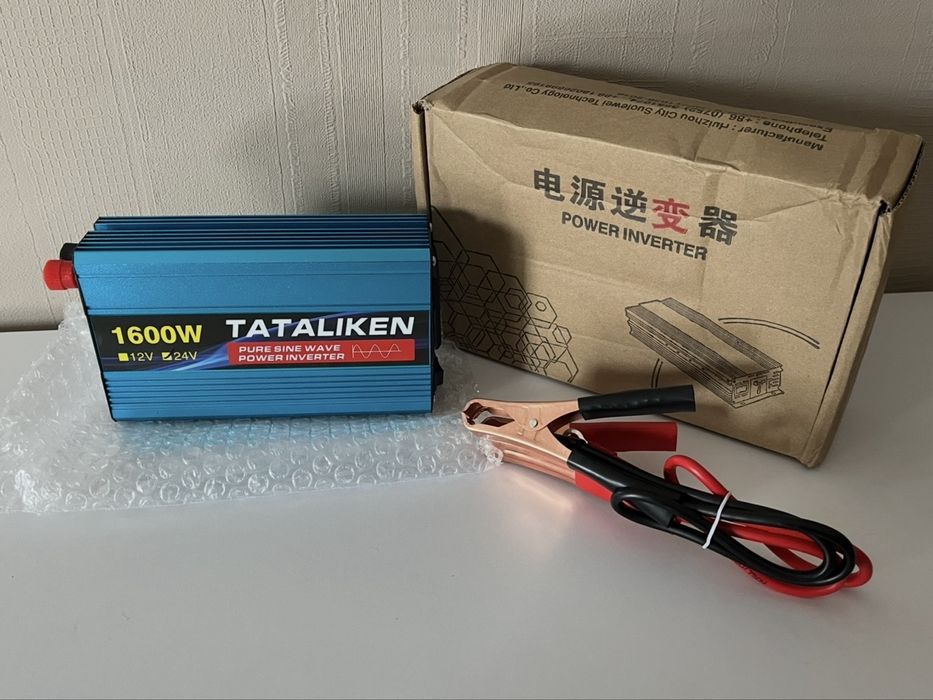 Інвертор Tataliken 1600W чистий синус 24В