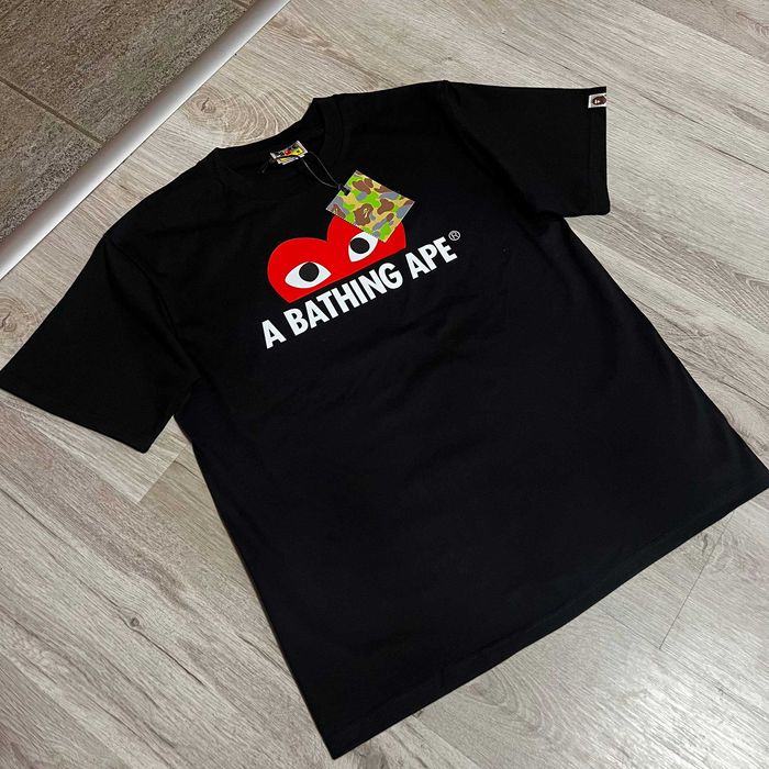 Bape koszulka czarna