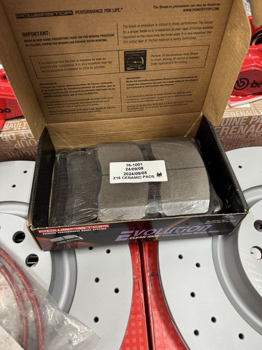 Кіт 4х поршневих гальм BREMBO 340мм для VAG MQB Golf,A3,Tiguan,Arteon