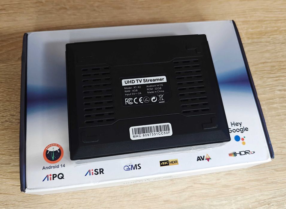 TV Box RT-X2, 4/32 GB, Realtek RTD1325, 4К.