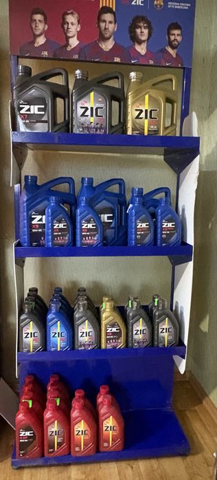 Масло ZIC 5w-30, 5w-40, 2T, 4T, 10w-40, ATF ZIC
