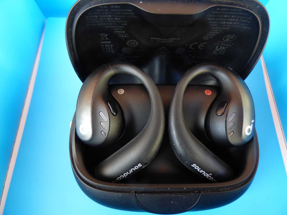 Електрошрот Навушники TWS Anker Soundcore AeroFit Pro Black IPХ5 ориг