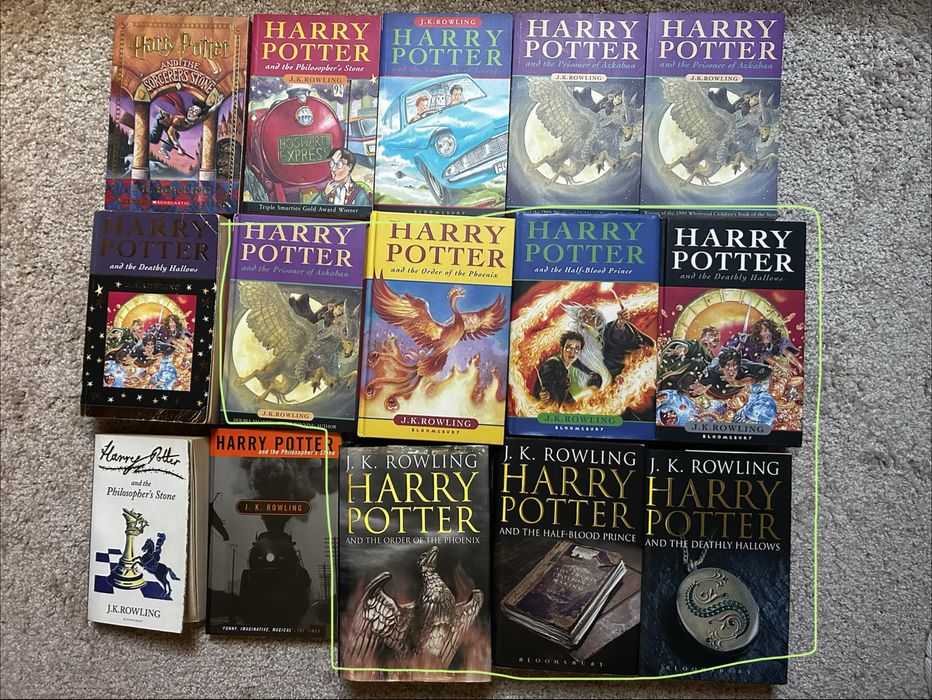 Harry Potter - várias linguas