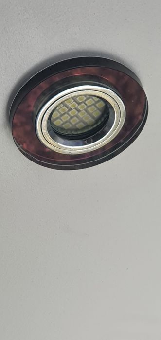 Oprawy 12 szt. sufitowe punktowe szklane ozdobne okrągłe za grosze