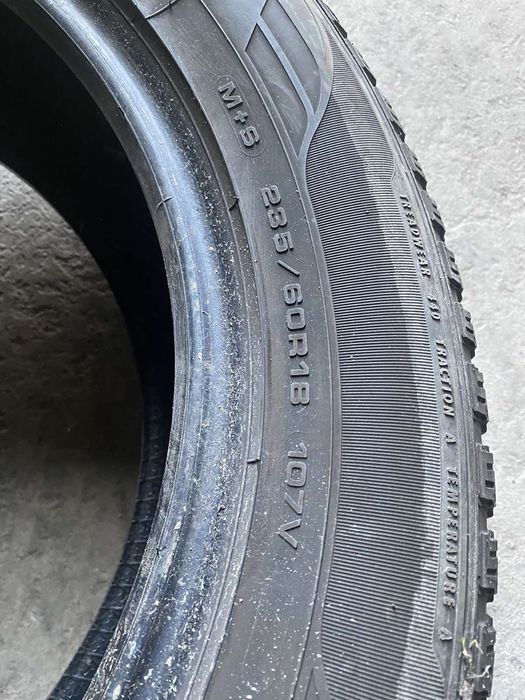 235.60.18 GoodYear 2шт лето БУ склад шины резина из Европы 60 R18