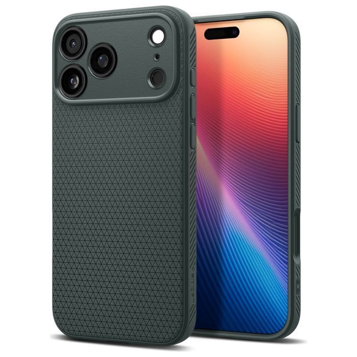 Etui Spigen Liquid Air do iPhone 17 Pro  Max zielony