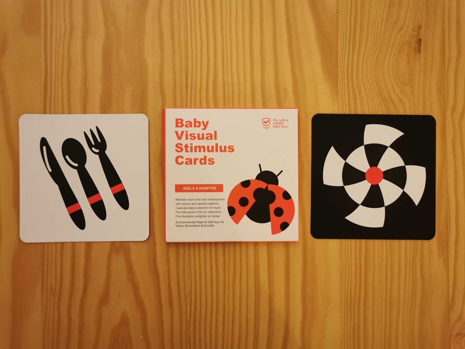 Coleção Flashcards Para Bebés Montessori | Bebé 0 aos 36 Meses