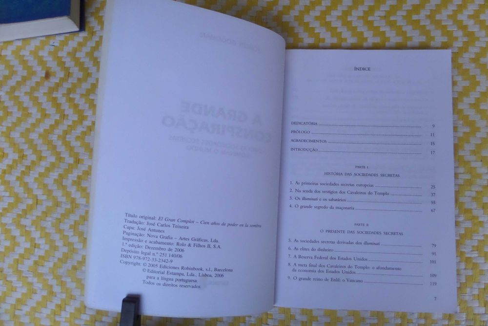 A GRANDE CONSPIRAÇÃO
Como as sociedades secretas dominam o mundo