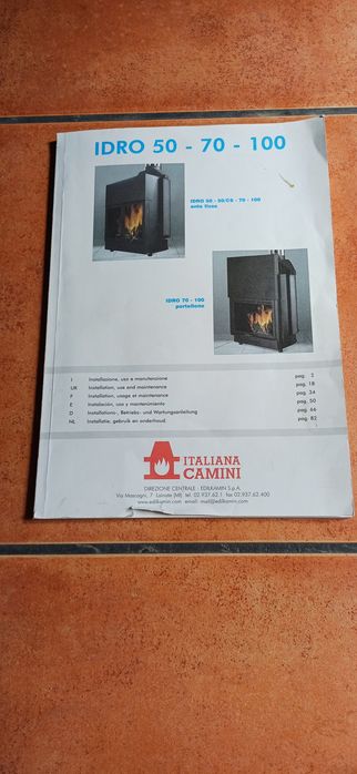 Caldeira a lenha para aquecimento central