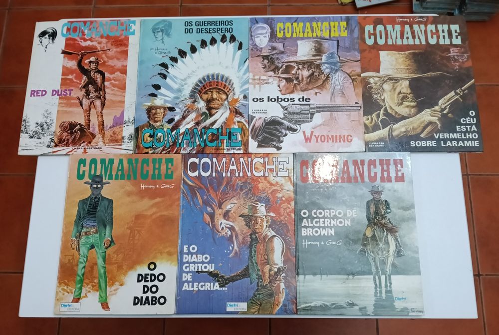 52  Livros A4 Herman, Jeremiah, Bois-maury, Bernard Prince, Comanche..