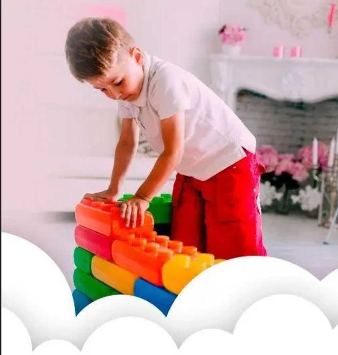 Конструктор з великих блоків Mega Cube Україна ‼️ склад ‼️