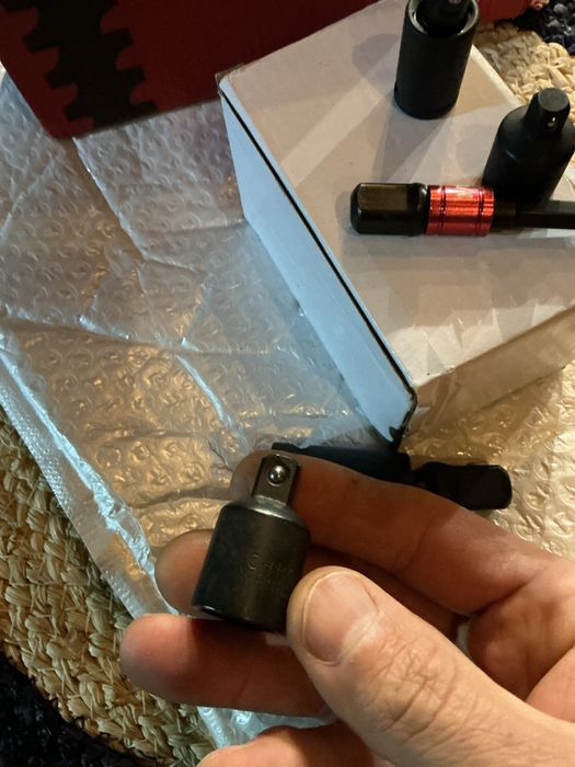 Набор5шт cr-vaУдарних Адаптер переходник удлинитель Кардан 1/4 3/8 1/2