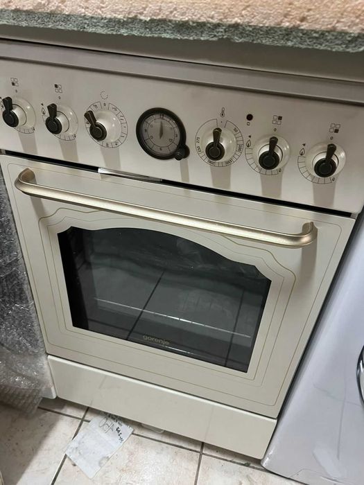 Газові плити з електродуховками 50 см. Нові с заводськой гарантією. Elektrolux, Gorenje, Grunhelm, Delfa, Greta , Canrey,