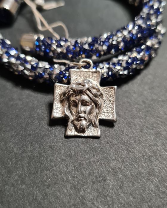 Хрест срібний підвіс