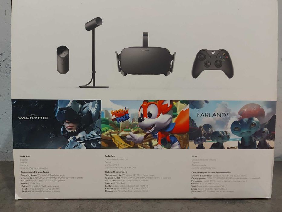 Oculus Rift (CV1) komplet w pudełku