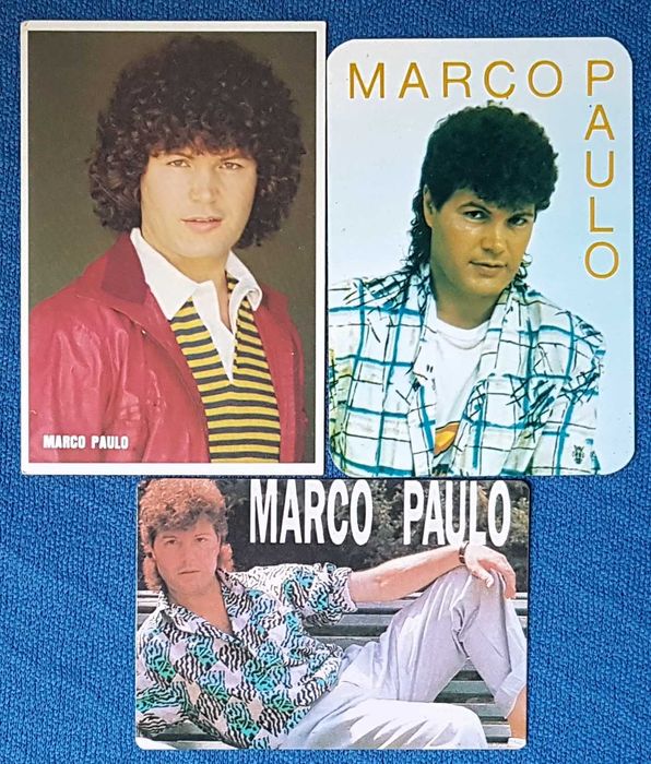 17 Calendários de bolso Marco Paulo (raros)