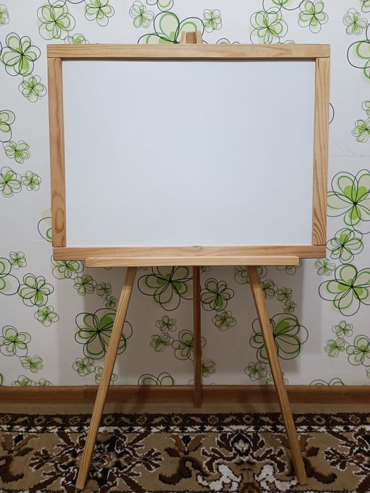 Мольберт дитячий, дошка для малювання, магнітна дошка