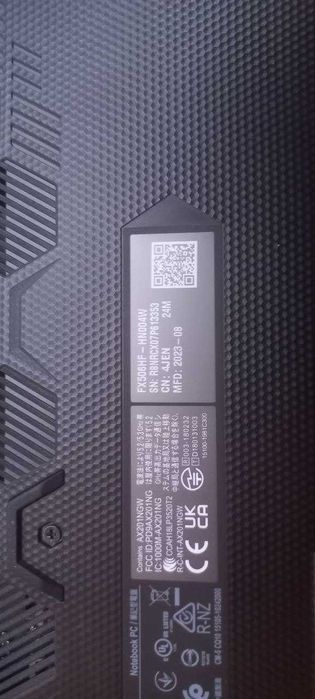 Ігровий ноутбук ASUS TUF Gaming F15 (RTX 2050 / i5 / 16GB)