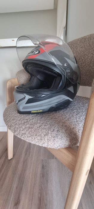 Capacete scorpion exo 1400 carbono/hjc rpha 71