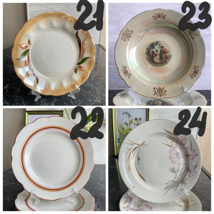 Тарелка тарілка сервіз порцедяна