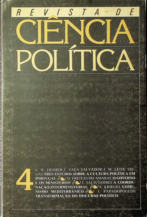 Revista de Ciência Política n.ºs 1 a 8