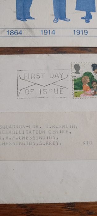 Koperty FDC , Ian Rea Smith RAF