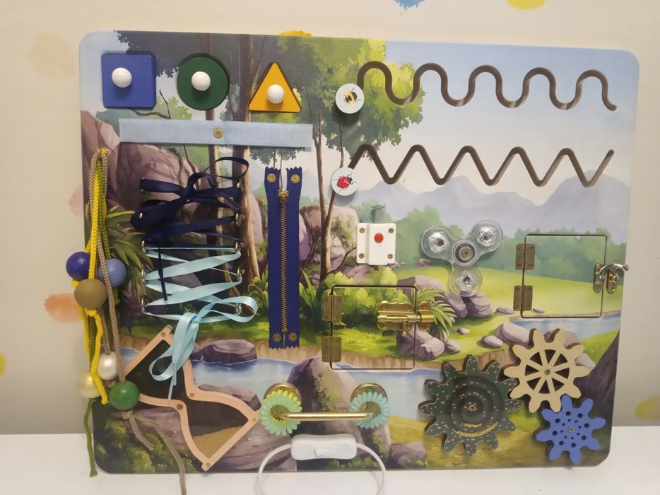 Бизиборд "Лес-Модерн". Лимитированная коллекция