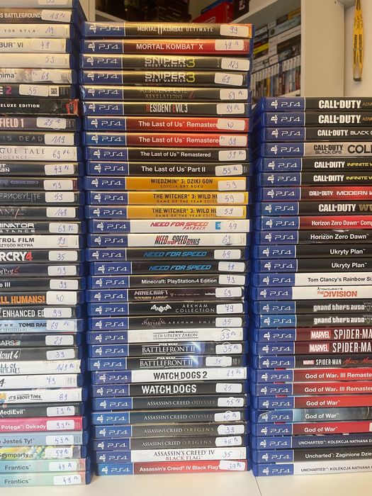 Gry na konsole PlayStation 4/PlayStation 5