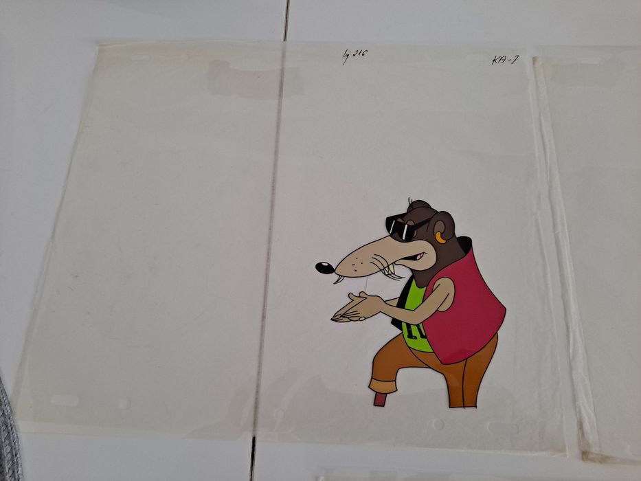 Folie animacyjne "Karypel kontra groszki"