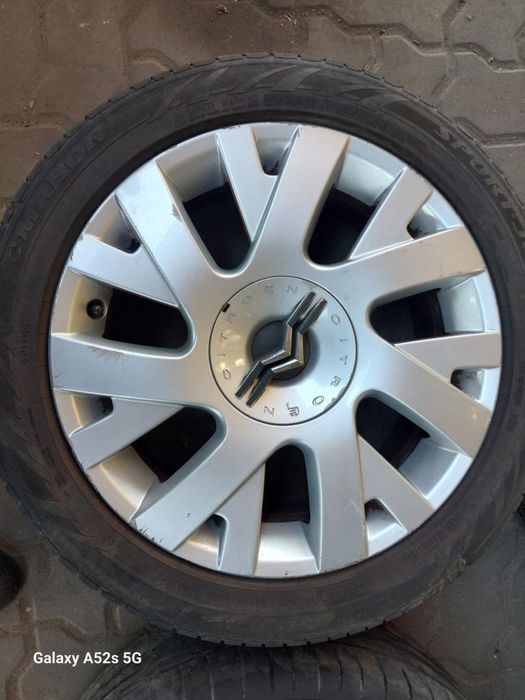 Jantes Citroen R17 Com Pneus 205/50 Furação 4X108