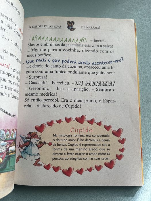 Livro Geronimo Stilton- Desastre no Dia de São Valentim