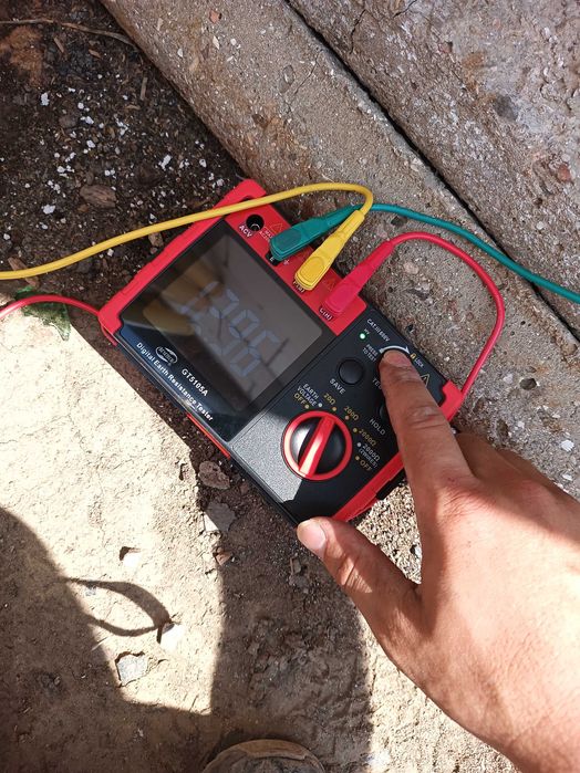 Заземлення. Вимірювання заземлення. Монтаж системи заземлення.