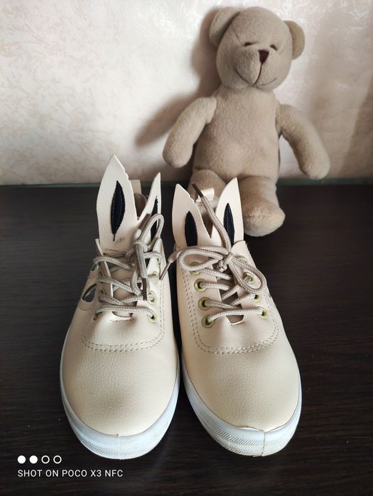 Дитячі кеди зайка для дівчаток 32 рр